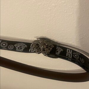 Versace Black and Brown Belt